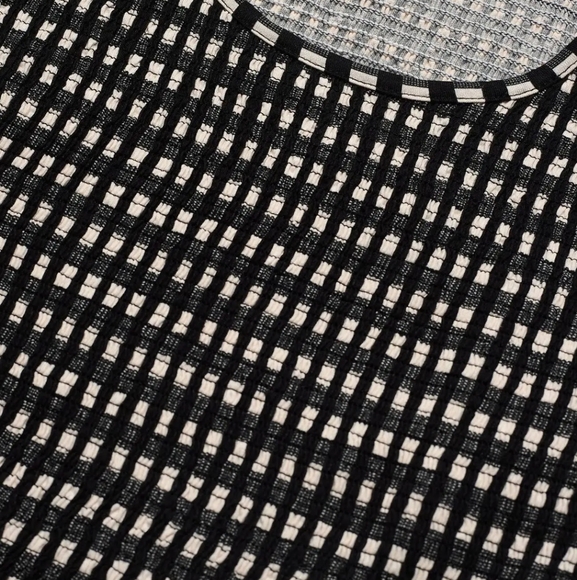 Scotch & Soda | Smocked Checked T Shirt - Picture 2 of 8